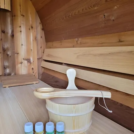 Retro Chic Wellness Met Hottub & Sauna Holiday home