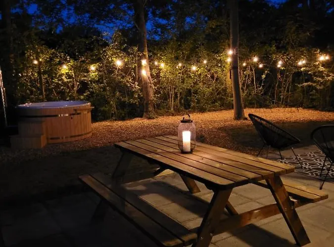 Retro Chic Wellness Met Hottub & Sauna Tatil Evi