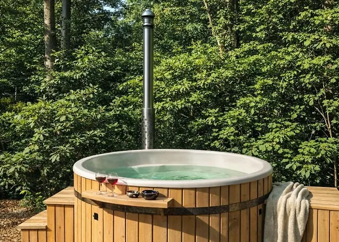 Retro Chic Wellness Met Hottub & Sauna * Ewijk